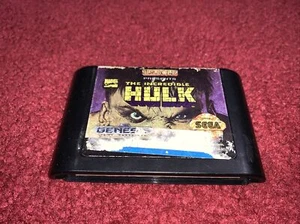 AUTÉNTICO Cartucho The Incredible Hulk Sega Genesis ¡SOLO! ¡Limpio y PROBADO! GC! - Imagen 1 de 11