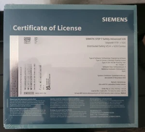 Siemens SIMATIC STEP 7 Safety Advanced V20 - Upgrade V19 -  V20 - Picture 1 of 2