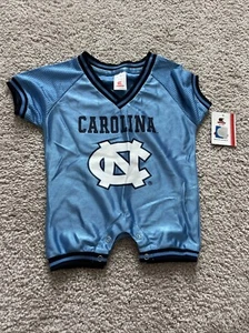 NCAA North Carolina Tar Heels My First Team Baby Jersey Bodysuit 6-12 Months NEW - Picture 1 of 4