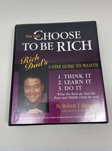 Rich Dad's 12 CD's 3-Step Guide to Wealth You Can Choose to Be Rich Kiyosaki - Picture 1 of 10