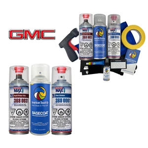 GMC Genuine OEM Automotive Touch Up Paint Spay/2K Spraymax KITS *SELECT COLOR* - Picture 1 of 12