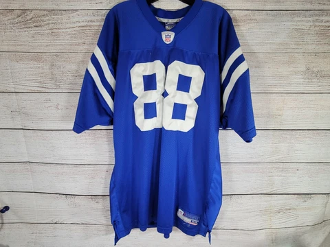 Reebok NFL Indianapolis Colts Marvin Harrison #88 On Field Jersey Size 54/54/54 Cover