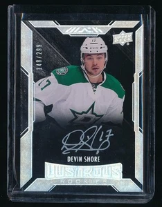 DEVIN SHORE 2015-16 UD BLACK #49 RC AUTO 148/299 *DALLAS STARS* - Picture 1 of 1