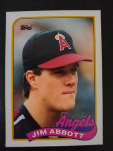 Jim Abbott - California Angels - 1989 Topps Traded Baseball Card #2T