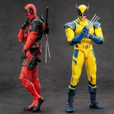 ZD Toy 1:10 Scale Marvel Wolverine & Deadpool Action Figure 7" Gift - Image 1 of 4