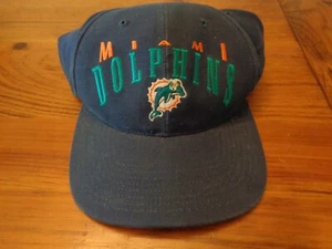 Miami Dolphins Cap OSFM Twins Enterprises Brushed Cotton Vintage - Picture 1 of 4