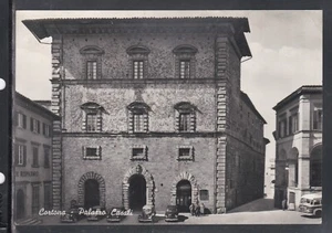 Cartolina Cortona Palazzo Casali AUTO IF364 - Photo 1 sur 1