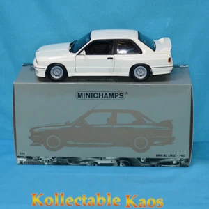 1:18 1987 BMW M3 Street - White - Picture 1 of 6
