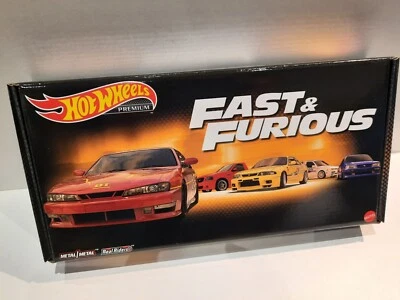Hot Wheels Fast Furious Set Bundle 5 Pk Nissan Skyline Silvia Maxima Ford Jetta - Image 1 of 3