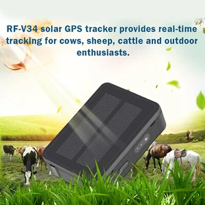 Sheep Horse GPS Locator Vehicle Car Tracker Solar Power 9000mAh with Alarm - Picture 1 of 21