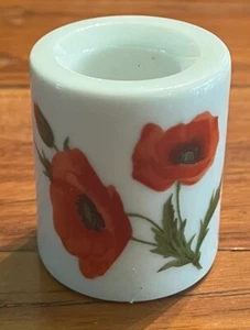 Funny Design Poppy Ceramic candle holder - Picture 1 of 4