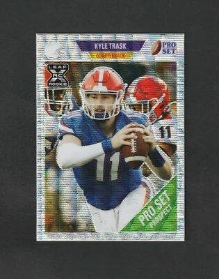 2021 Pro Set Kyle Trask RC #56 ~ Rare Silver Wave #11/15 !!!  Gators Tampa Bay - Image 1 of 2