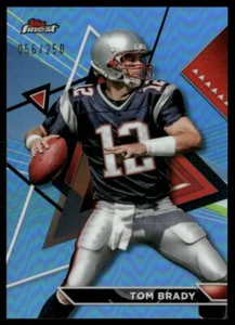 2023 Topps Composite Finest Blue Refractor 56/250 Tom Brady #215 TS7 - Imagen 1 de 2