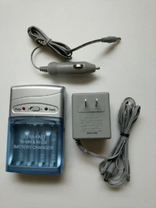 Quantaray Ultraschnelles Ni-MH und Ni-Cd Akku Ladegerät AA & AAA 2 und 4 Option - Bild 1 von 15