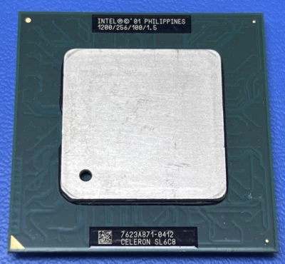 Intel Celeron RK80530RY009256 SL6C8 - Image 1 of 2