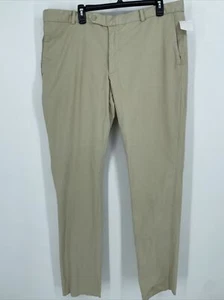 Nordstrom Men's Size 42 Beige Chino Kahaki Pants Un-Hemmed, NWT - Picture 1 of 7