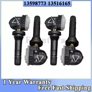 4X TPMS Tyre Pressure Sensor 13598773 13516165 for Vauxhall Astra K Mokka MokkaX - Picture 1 of 6