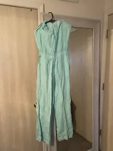 Jolie 100% Linen Romper Size Large  - Picture 1 of 3