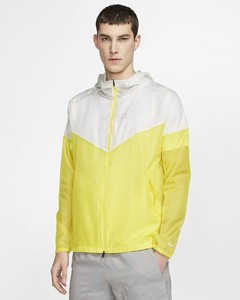 yellow nike jacket mens