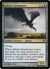 1X Sphinx Summoner - Conflux - NM/EX MTG CARD