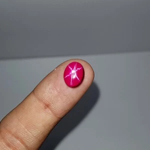 6.0 Ct Certified Natural Star Ruby Madagascar Top Quality Loose Gemstones V-886 - Picture 1 of 19