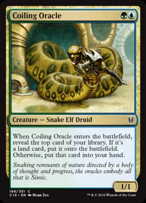 Coiling Oracle - Near Mint MTG Commander 2016 Edition - Image 1 of 1