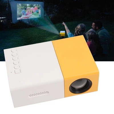 Mini Projector Portable Mini 17 To 32in 1920x1080 Resolution Large Screen Pro AU - Image 1 of 4
