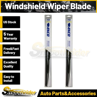 Limpiaparabrisas delantero ANCO 2 piezas para Ford Country Sedán 1969-1970 Foto 1 de 3