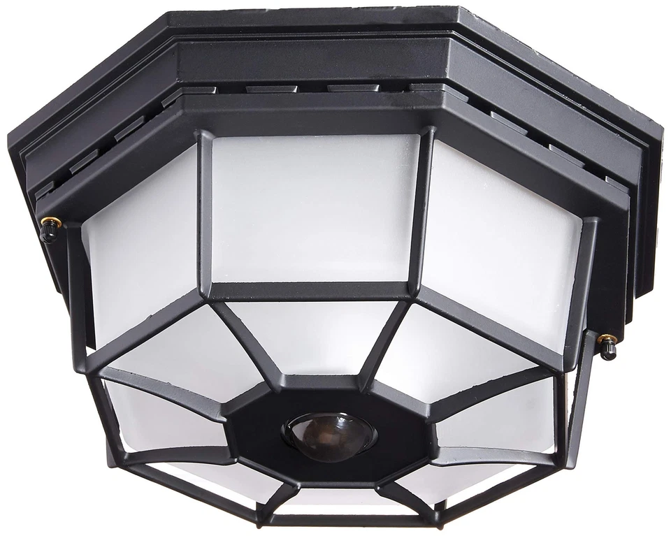 Heath Zenith HZ-4300-BK Ceiling Motion Light, Black - Image 1 of 3