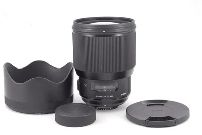 SIGMA 85mm F/1.4 DG HSM Art Lens For Nikon F mount with Hood - Image 1 of 4