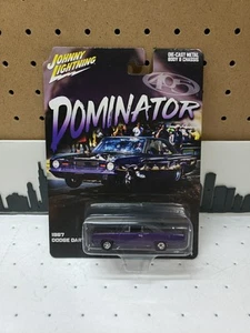 Johnny Lightning 1967 Dodge Dart Street Outlaws The Dominator In Purple  - Picture 1 of 3