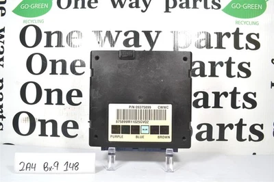 09375899 GMC Yukon XL 1500 2500 2001 Unidad de control de carrocería Módulo BCM 2A4 148 B9 Foto 1 de 4