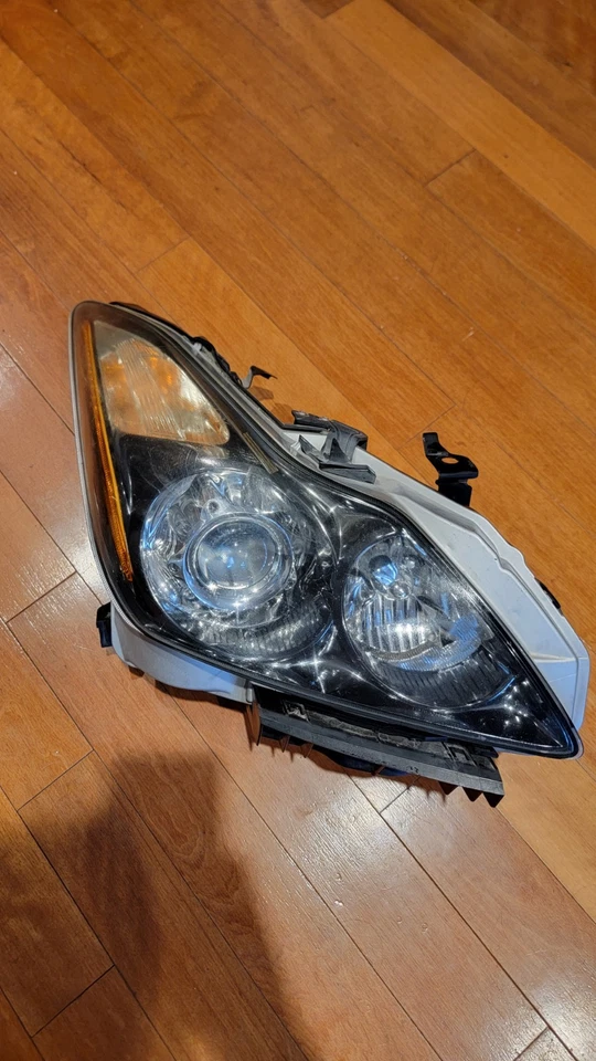Faro derecho HID 2010 2011 2012 2013 INFINITI G37S G37 IPL CUPÉ FABRICANTE DE EQUIPOS ORIGINALES negro... Foto 1 de 4