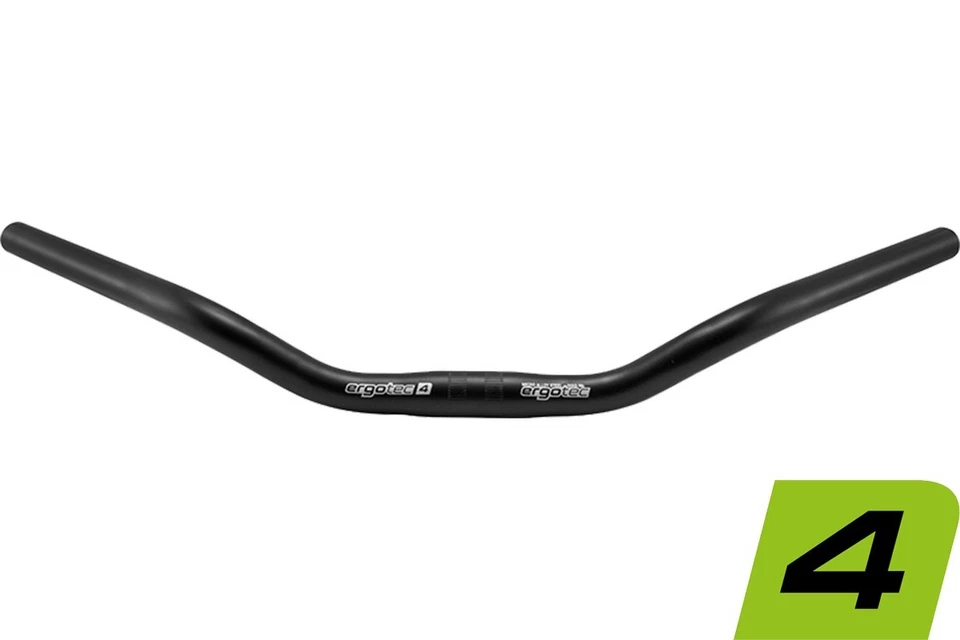 ergotec Climber Fahrrad Lenker Bügel / schwarz matt / 31,8 x 620mm / 40mm Rise - Bild 1 von 1