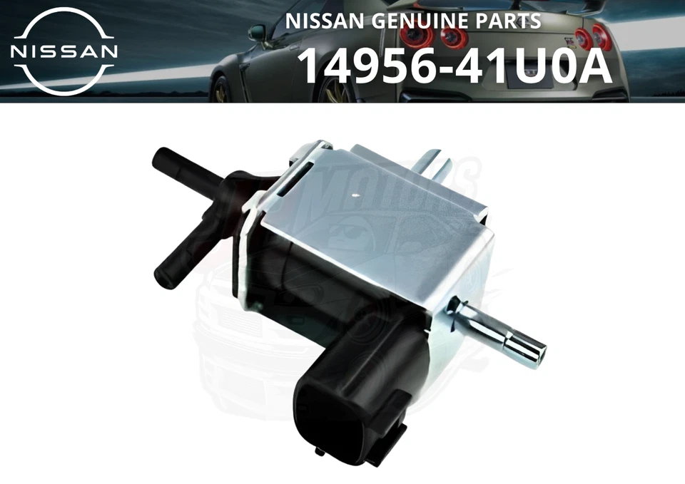 NISSAN Genuine 14956-41U0A OEM VACUUM SWITCHING VALVE ASSY SOLENOID - Imagem 1 de 4