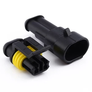 Waterproof Electrical Wire Connector Plug 1 2 3 4 5 6 Way Pin For Car Truck - Picture 1 of 7