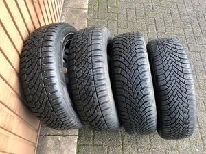 4xkomplette Winterreifen+Felgen 185/65R15 88T für Renault Megane-Scenic,Nissan - Bild 1 von 24
