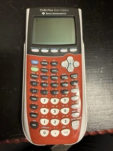 Texas Instruments TI-84 Plus Graphing Calculator Silver Edition burnt orange - Picture 1 of 7