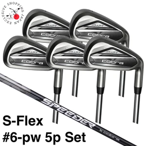 COBRA DS-ADAPT Iron Wedge #6-pw 5p Set S-Flex SPEEDER NX Graphite Shaft Men New - Picture 1 of 12