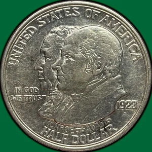 1923-S Monroe Doctrine Commemorative Half Dollar Extremely Fine XF Coin #29940 - Picture 1 of 3