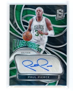 2023-24 Spectra Illustrious Legends Paul Pierce Auto ILS-PPC International/10 - Imagen 1 de 2