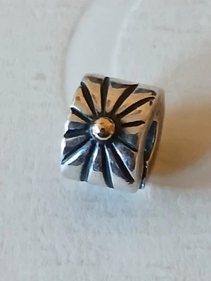 Original Pandora Element, Clip, Bicolor, mit 585er Gold, retired - Bild 1 von 3