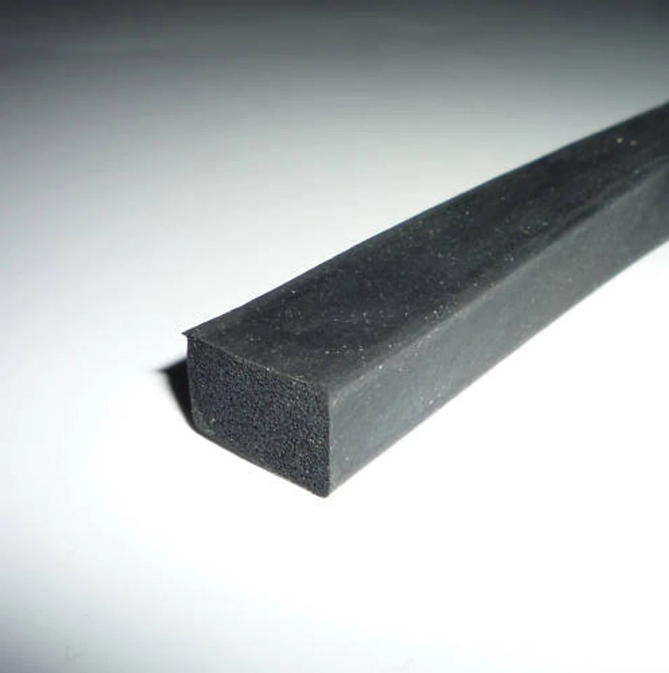Gummi, Moosgummi, EPDM, Vierkantprofil, 30x 20x 700mm