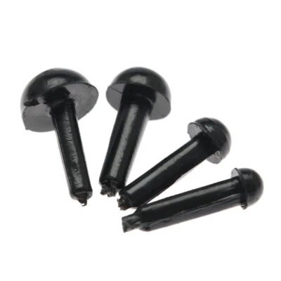 100 Stck. 3/4/5/6 mm Sicherheitsaugen für Tier Bär Plüschtier Häkeln Puppe Basteln - Bild 1 von 4