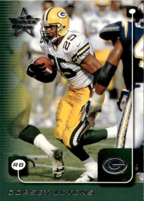 1999 Leaf Rookies & Stars Dorsey Levens 76 Green Bay Packers - Image 1 of 2