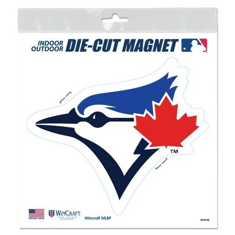 Toronto Blue Jays Magnet 5x5 Outdoor Rated Vinyl Auto Fridge MLB Baseball Team Cover