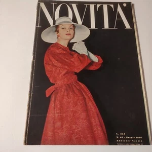 Novità Milano n. 67 maggio 1956 rivista di moda - Picture 1 of 8