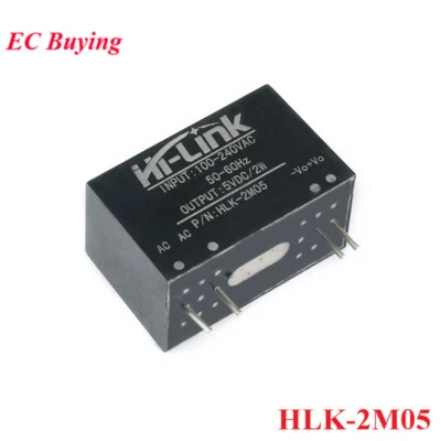 HLK-2M05 2W Power Supply Module AC-DC Mini Isolation Switch 220V to 5V 400mA - Image 1 of 2