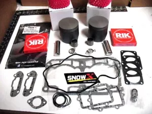 END OF SEASON SPECIAL SKIDOO 800R DUAL RING PISTON TOP END KIT BEARINGS GASKETS - Picture 1 of 9
