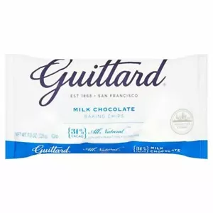 Guittard Milk Chocolate Maxi Baking Chips - 326g (0.71 lbs) - Picture 1 of 1
